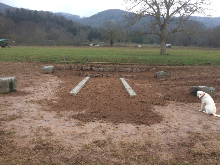 Mise en place des fondations